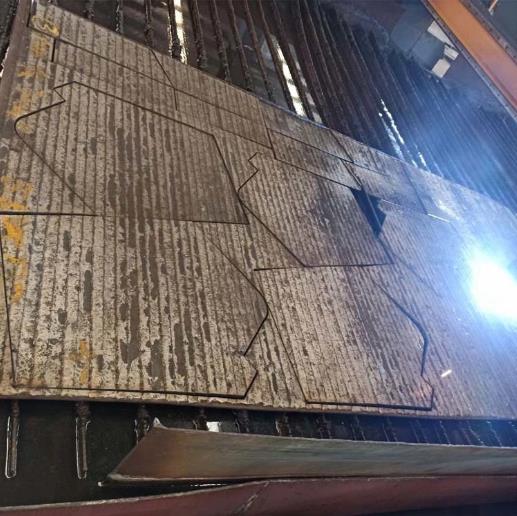 Cutting Service Composite Wear Resistant Steel Plate 10+8 Cutting Service Composite Wear Resistant Steel Plate 10+8