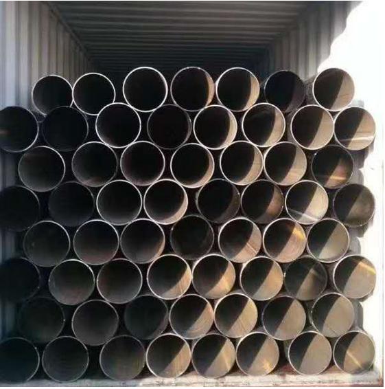 Black Iron Round Mild ERW Steel Pipe Welded Pipes